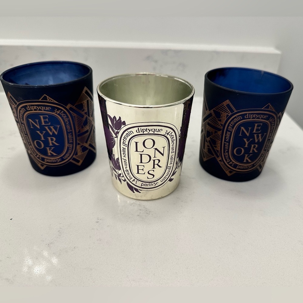 Diptyque City Candle JARS (3) - not the candle